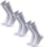 Crew Cycling Socks – Breathable Fast-Dry Bike Socks with Cushioned Sole for Men & Women, 3- & 5-Pack - Image 2