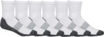 Men's Moisture Control Quarter Socks - Image 2