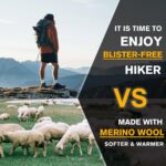 Wool Cushioned Hiking Socks for Men Women, Warm Crew Walking & Boot Socks for Trekking, Work, Outdoor - Image 2
