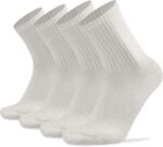 Wool Cushioned Hiking Socks for Men Women, Warm Crew Walking & Boot Socks for Trekking, Work, Outdoor