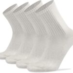 Wool Cushioned Hiking Socks for Men Women, Warm Crew Walking & Boot Socks for Trekking, Work, Outdoor