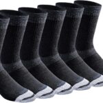 Men's  Moisture Control Max Full Cushion Crew Socks